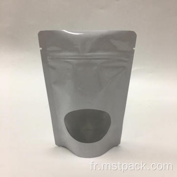 Dypack de qualité alimentaire avec sac en feuille de fenêtre